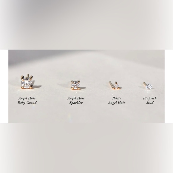 Catbird Angel Hair Diamond Sparkler Earrings - Picture 16 of 16